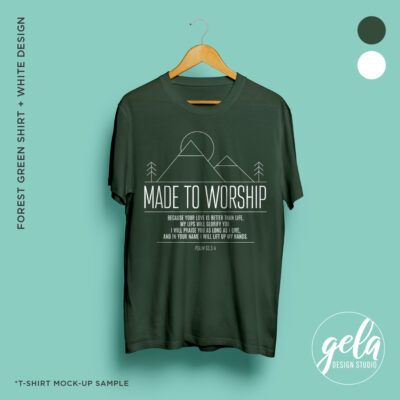 Made To Worship T-Shirt - Image 2