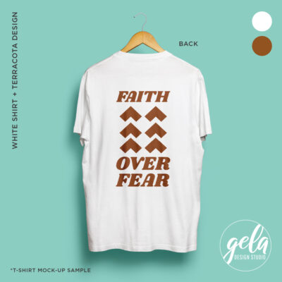 Faith Over Fear T-Shirt - Image 2