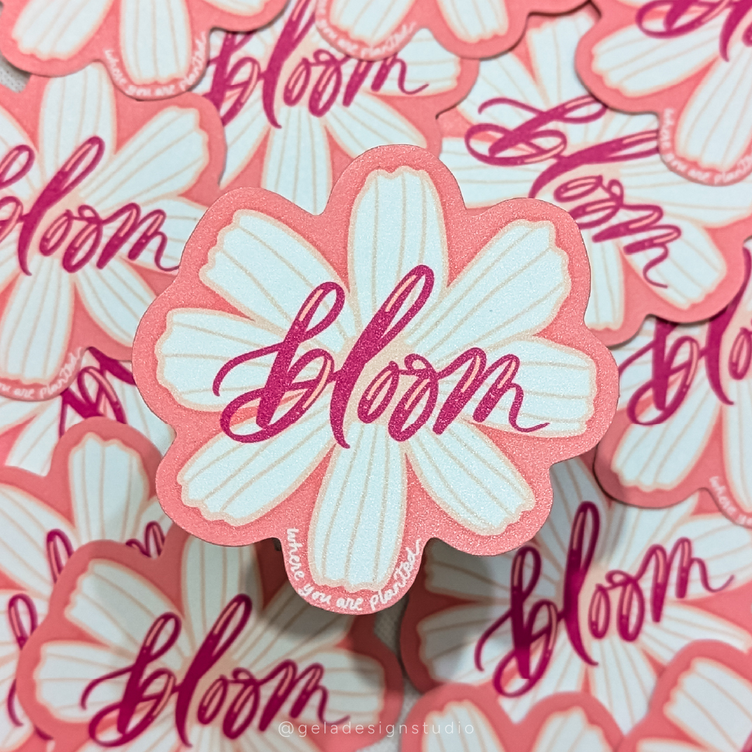 Bloom Sticker