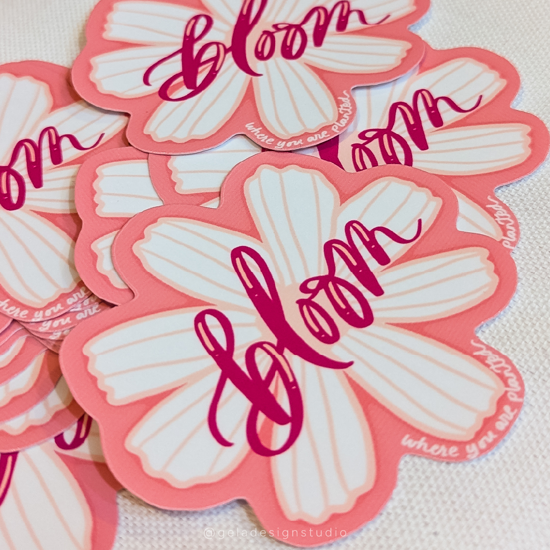 Bloom Sticker - Image 2