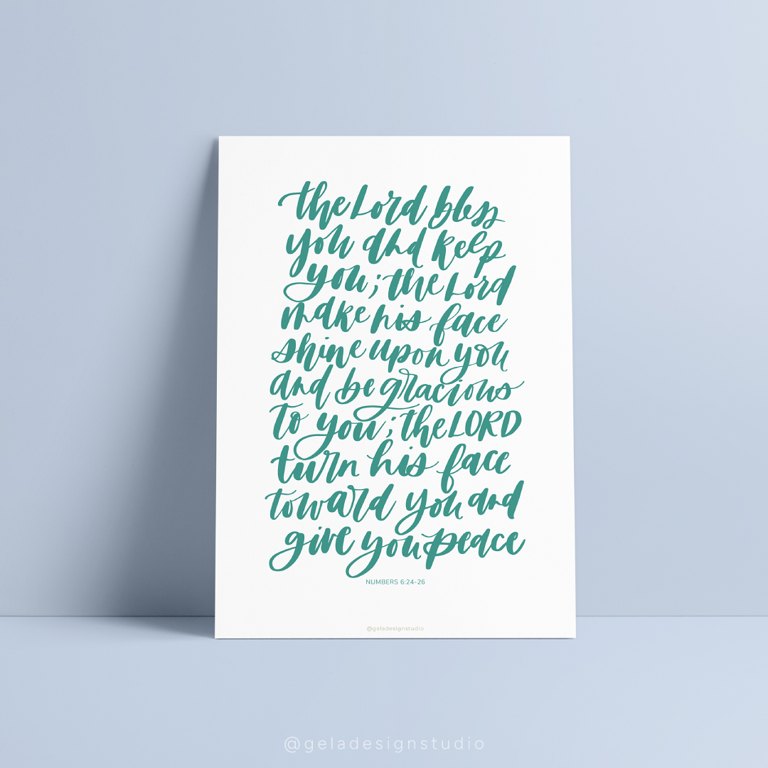 The Lord Bless You And Keep You Art Print - Image 3