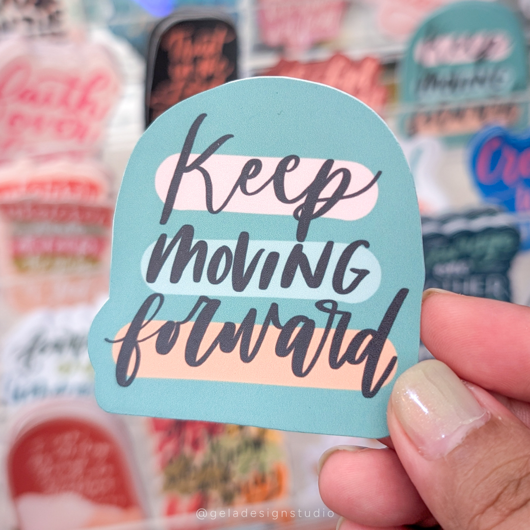 Keep Moving Forward Sticker