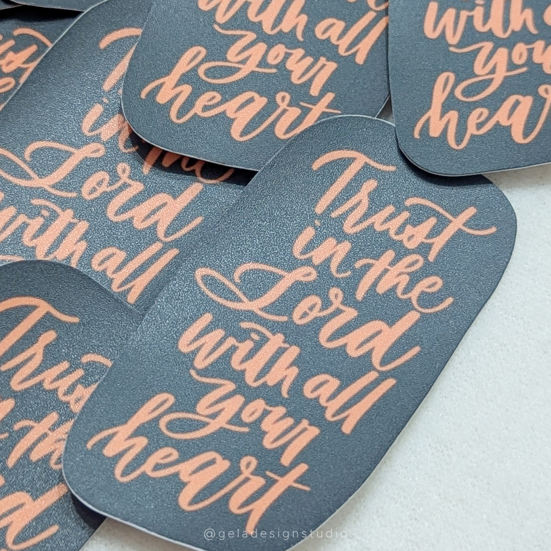 Trust In The Lord Sticker