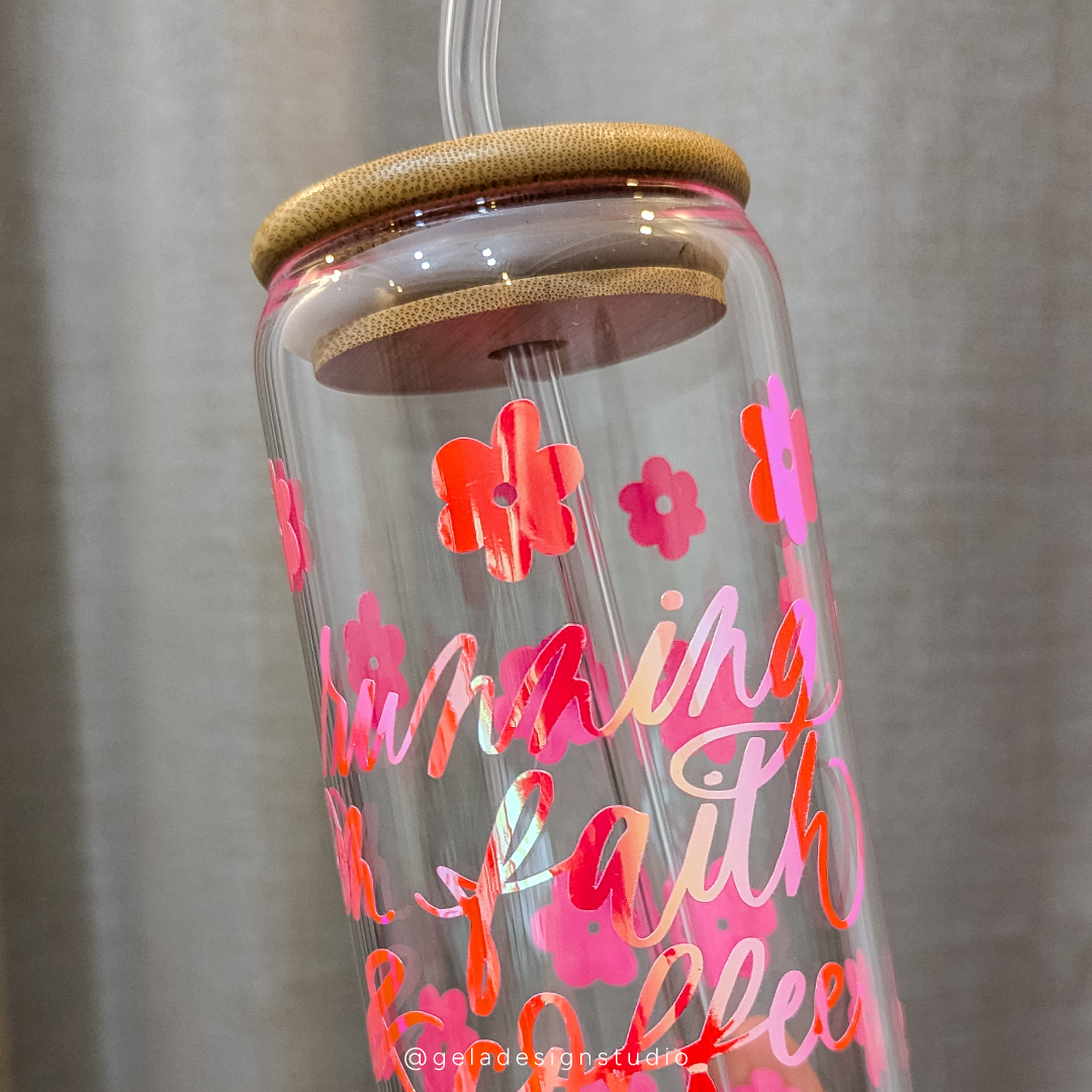 GDS Glass Can – Running On Faith And Coffee