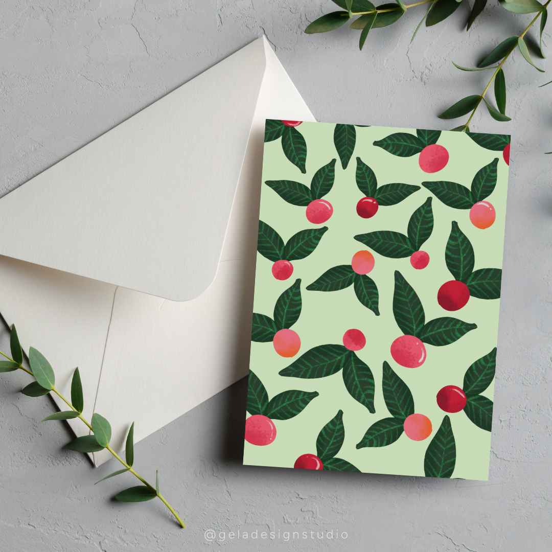 GDS Greeting Card – Hollies