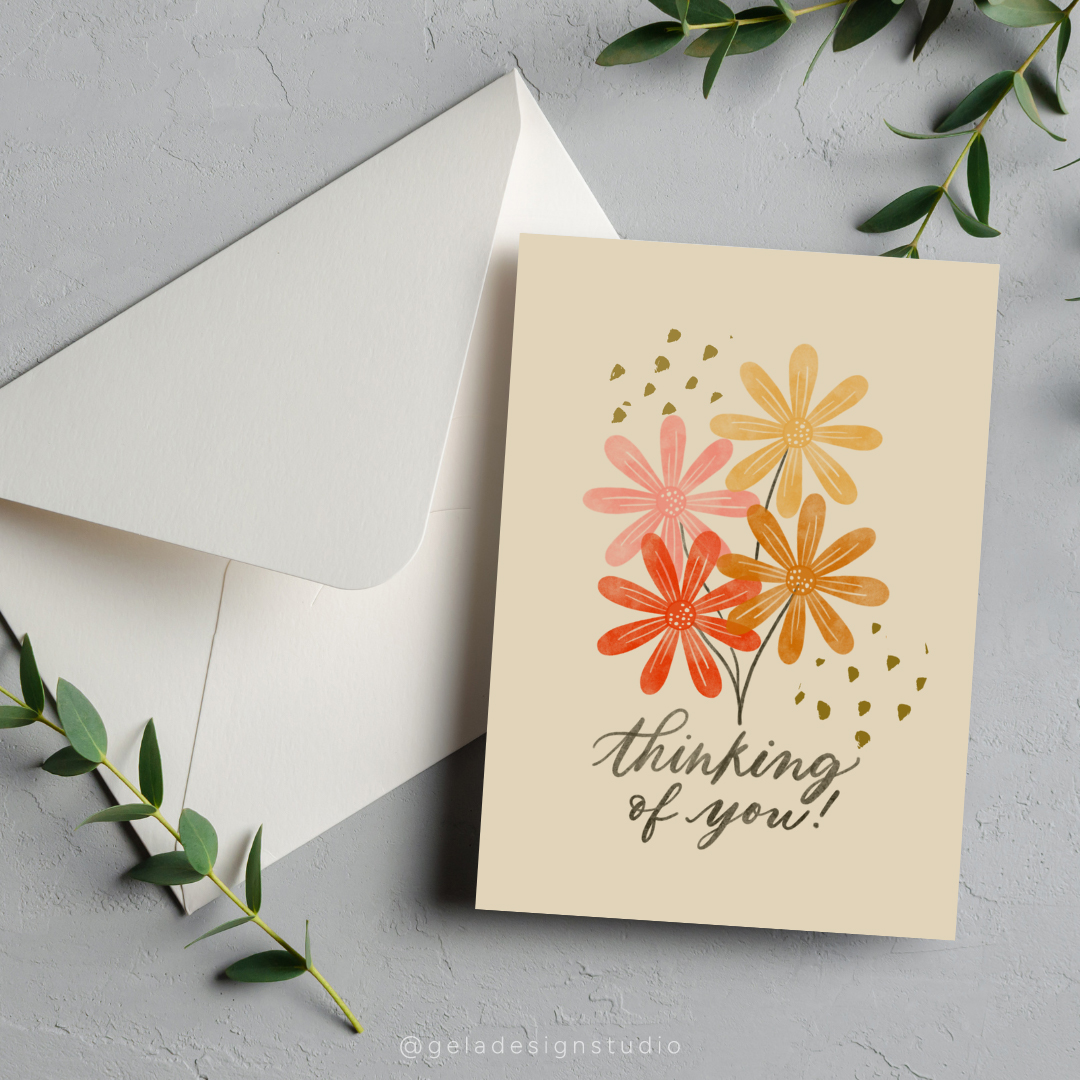 GDS Greeting Card – Thinking Of You