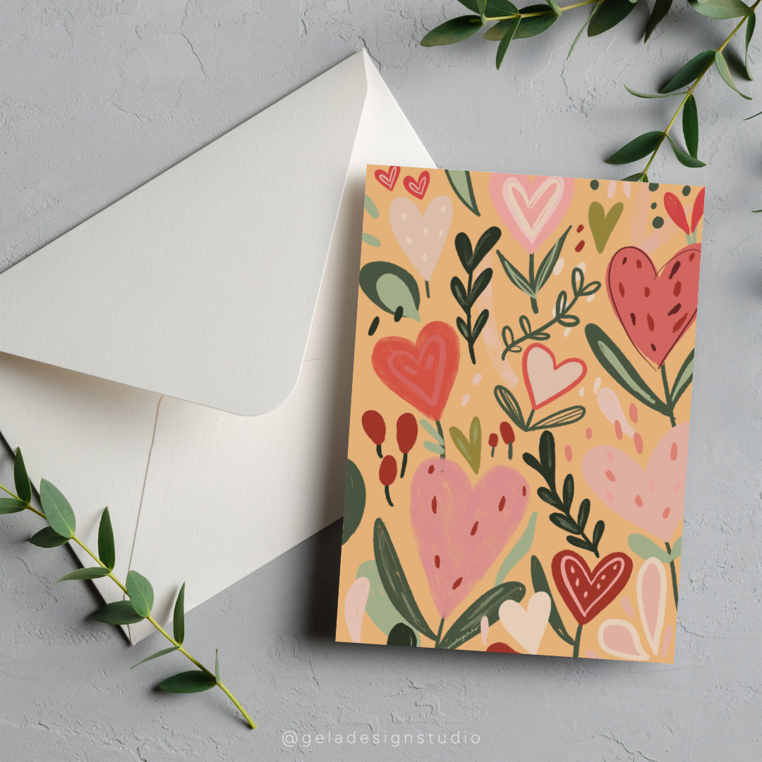 GDS Greeting Card – Hearts